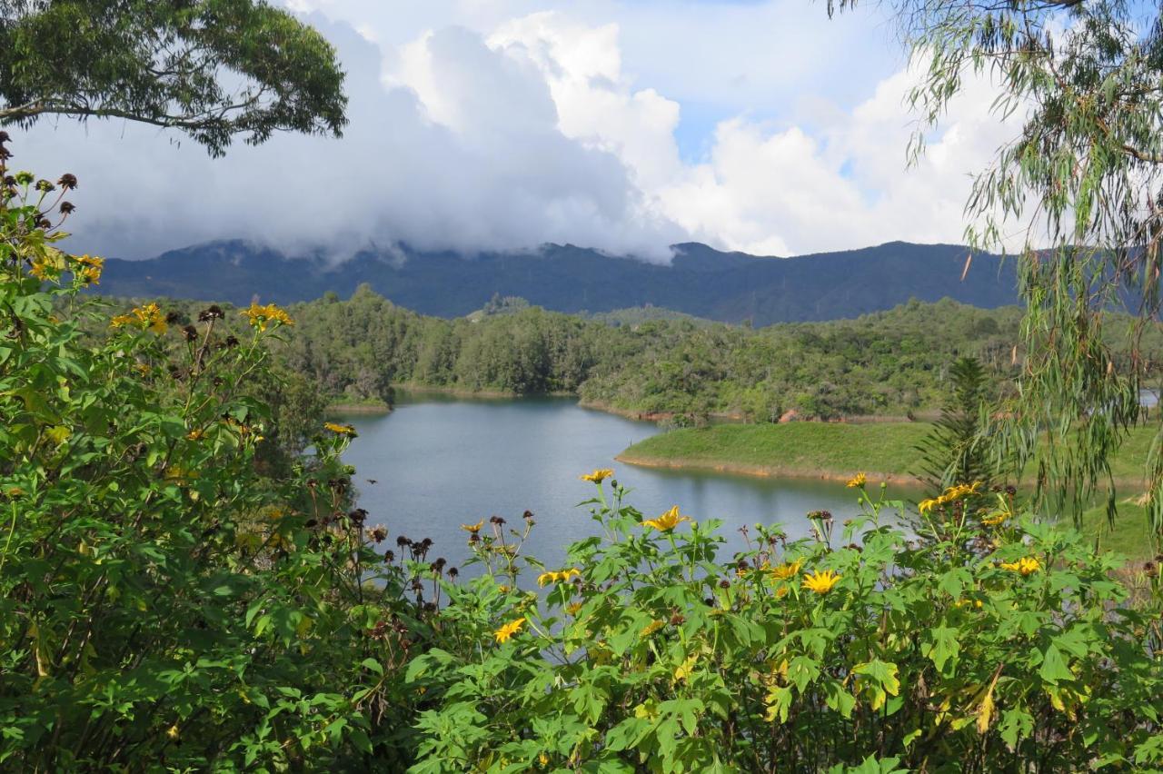 Ecolodge Bahia Del Penon Guatapé Eksteriør billede