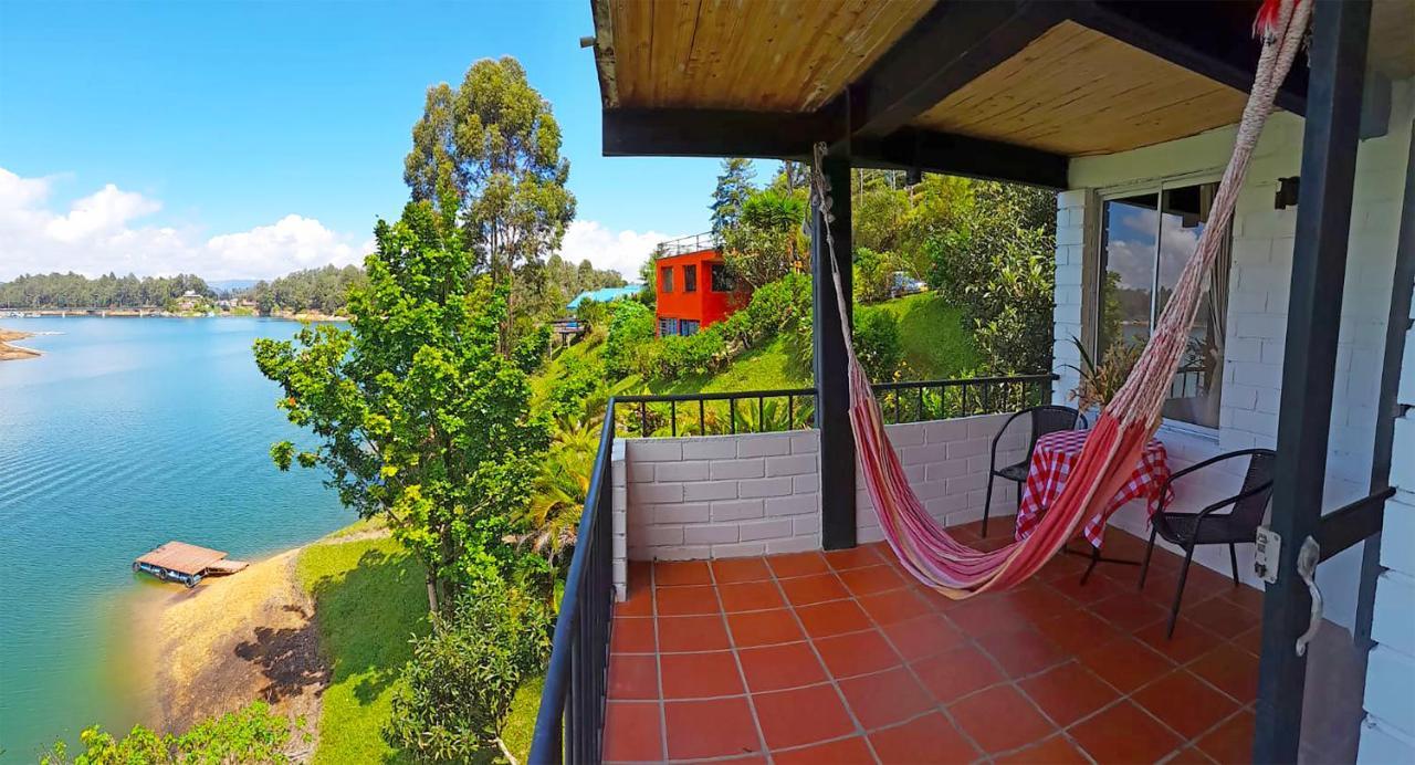 Ecolodge Bahia Del Penon Guatapé Eksteriør billede