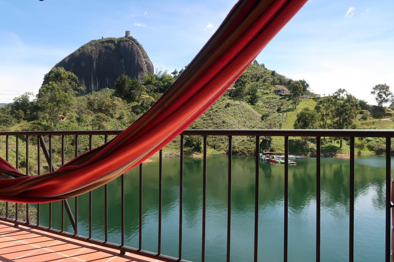 Ecolodge Bahia Del Penon Guatapé Eksteriør billede